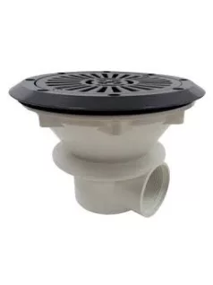   Astral fenékürítő fóliás 2 colos menetes csatlakozás D23cm antracit #00271CL144