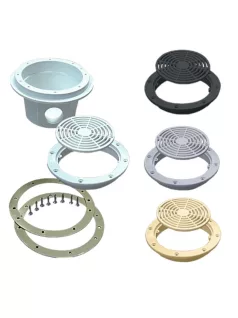   Fenékürítő Gemas fóliás kerek 200 mm 2" Homok#011442