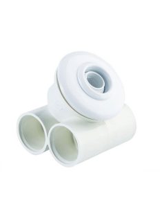   Astral masszázs beépítőtest cserélhető befúvóval, fehér műanyag előlap D32-32 5/4" #04094