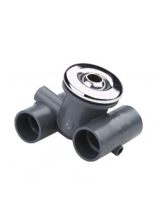   Astral beépítőtest cserélhető befúvóval, krómozott bronz előlap D32mm 1 1/4" 04095