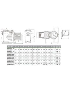 Winner 200M szivattyú 24m3/h 230V