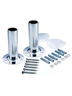   Létra rögzítő lefúrható karima rozsdamentes 1 pár AISI 316 #07331