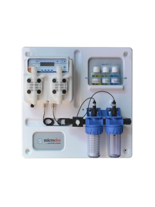 Microdos ME Dual PVDF Panel automata vegyszer adagoló pH - 5,0l/h / RX - 10,0 l/h