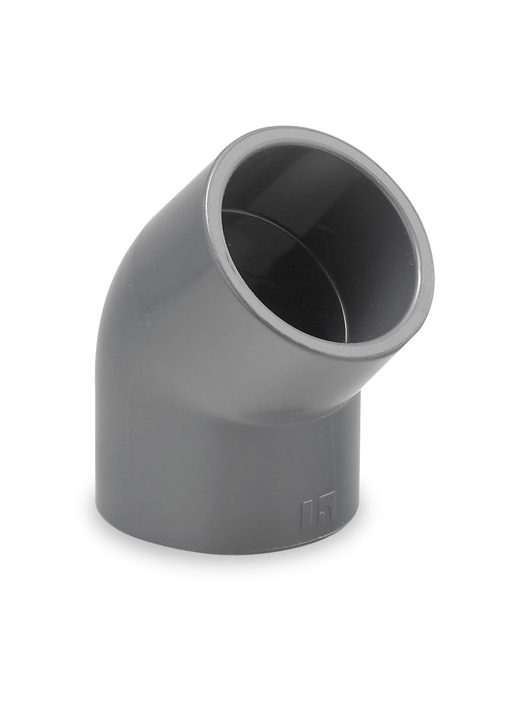 PVC Könyök 45° D50mm