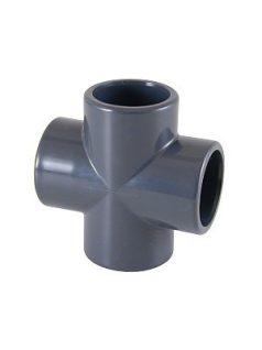 PVC Keresztidom D50mm