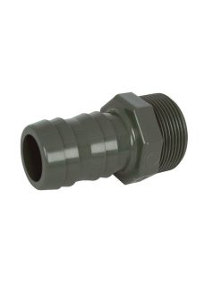 PVC tömlőcsatlakozó menetes D38mm 1,5”