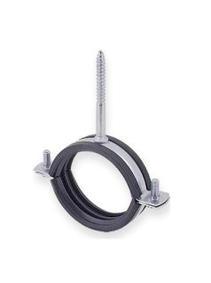 Csőbilincs gumis, tőcsavarral D50mm