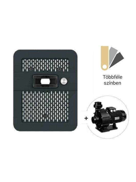 Nixi ellenáramoltató 50m3/h 3HP/ 230V 2,2kW Antracit