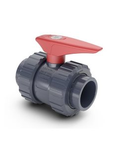 PVC Golyóscsap D50mm Hidroten PTFE #1011154