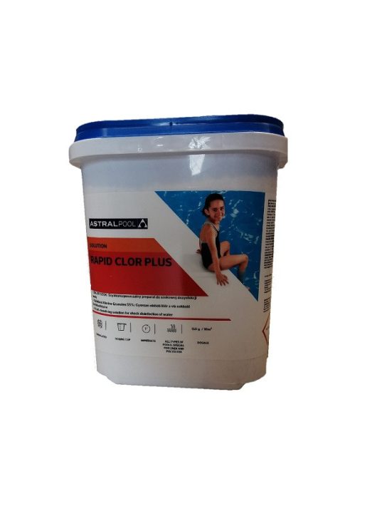 AstralPool gyorsan oldódó stabilizált klórgranulátum 5kg  #11394