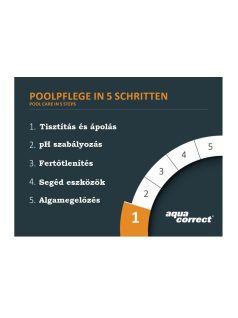 Aquacorrect Klórstabilizáló granulátum 1kg