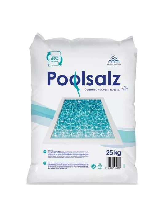 POOLSALZ vákuumsó 25 KG/ZSÁK