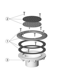 Padlóbefúvó fóliás Astral D63 szabályozható #15864