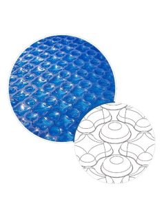 Szolártakaró OXO Blue szögletes 500 mikronos 6x12m