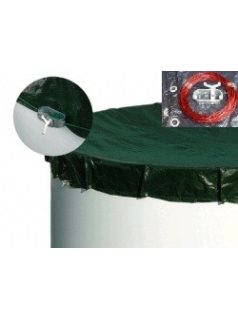 Védőtakaró ovális télitakaró 5,4 x 3,6m medencéhez