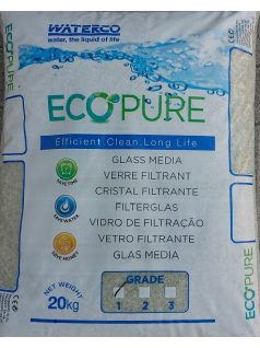 Szűrőüveg Waterco EcoPure 0,5-1mm 20kg