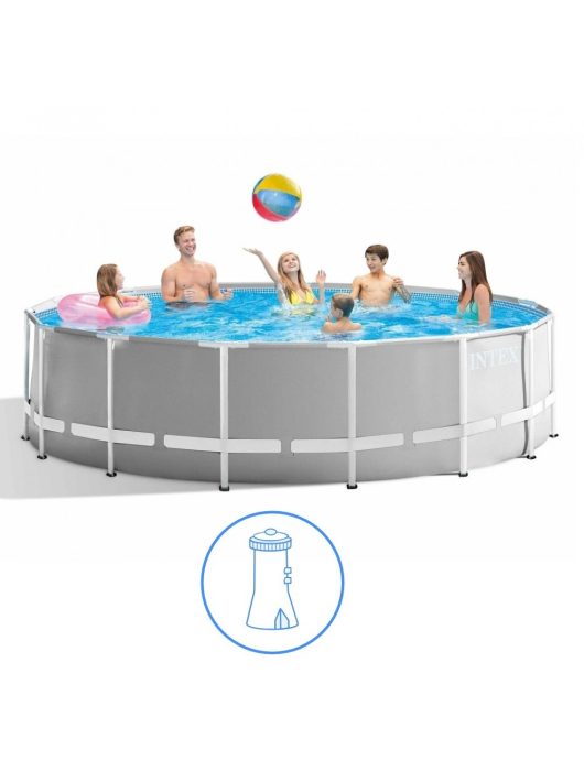 Intex medence Prism Frame Pool 366x76cm 2m3/h papírszűrővel #26712 