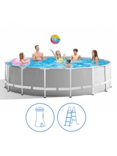   Intex medence Prism Frame Pool 366x99cm 2m3/h papírszűrővel #26716