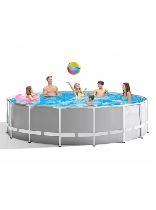 Intex medence Prism Frame Pool 457x122cm 3,8m3/h papírszűrővel #26726