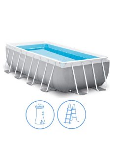   Intex medence Prism Frame Pool 400x200x122cm 2m3/h papírszűrővel #26790