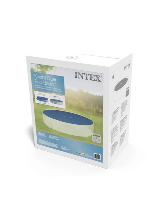 Intex kerek szolártakaró univerzális 366cm 120 mikron #28012 