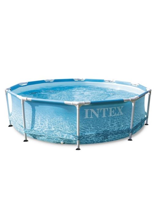 Intex medence Beachside Metal Frame Pool 305x76cm vízforgató nélkül Ocean #28206