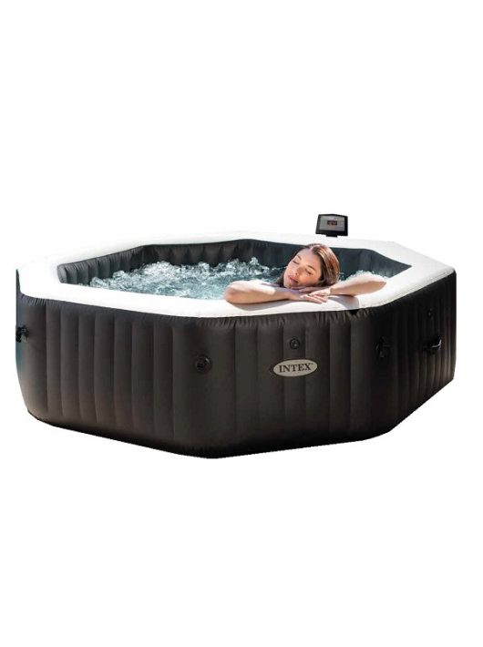 28462 Intex Jacuzzi PureSpa Bubble+Jet Octagon for 6 person with ...