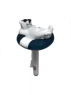 Hőmérő figurás jegesmedve