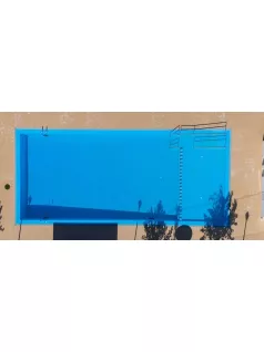   CGT Alkor Aquastone 3D Adratic Blue Adriakék szöveterősített medencefólia 1,8mm 1,65m