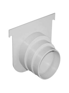 PVC Túlfolyó vályú végzáró elem