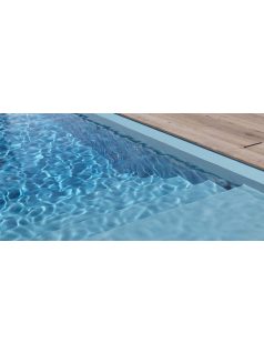   CGT Alkor Aquacolor Pale Blue világoskék szöveterősített medencefólia 1,5mm 1,65m