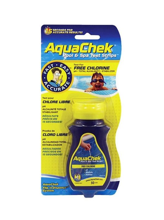 AquaChek Pool & Spa tesztcsík 50db pH-Chlorine 511242A
