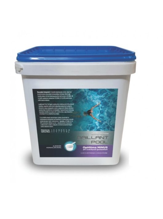 Brillant Pool Optima Mínusz pH csökkentő 7,5kg granulátum