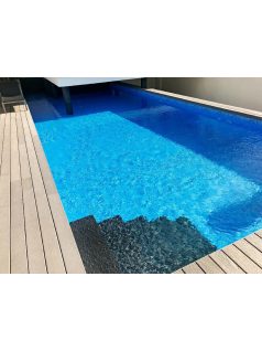   ELBTAL szöveterősített fólia Supra 1,5mm 1,65m kék márvány .-/m2