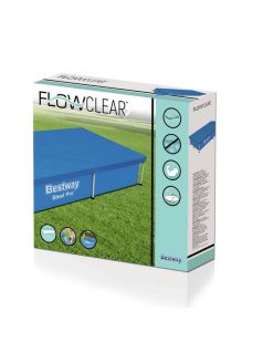 Bestway védőtakaró frame pool szögletes 221x150cm #58103