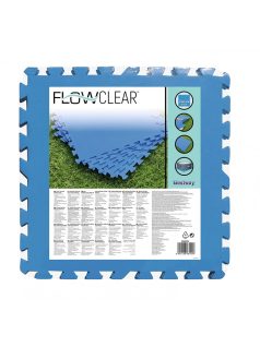   Bestway medence alátét puzzle szivacs 50x50cm 2,25m2 9db kék #58220