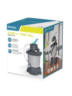   Bestway FlowClear homokszűrős vízforgató 3,6m3/h 85W #58515