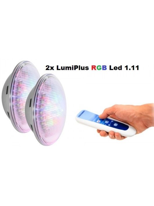 Astral LumiPlus PAR56 RGB 2db színes LED izzó 22W távirányítóval #59127