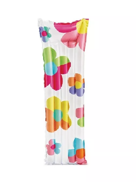 Intex felfújható matrac virágok Fashion Mats #59720