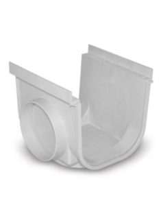 PVC Túlfolyó vályú kifolyó elem