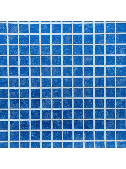 Haogenplast szöveterősített fólia lakkozott 1,5mm 1,65m kék mozaik .-/m2