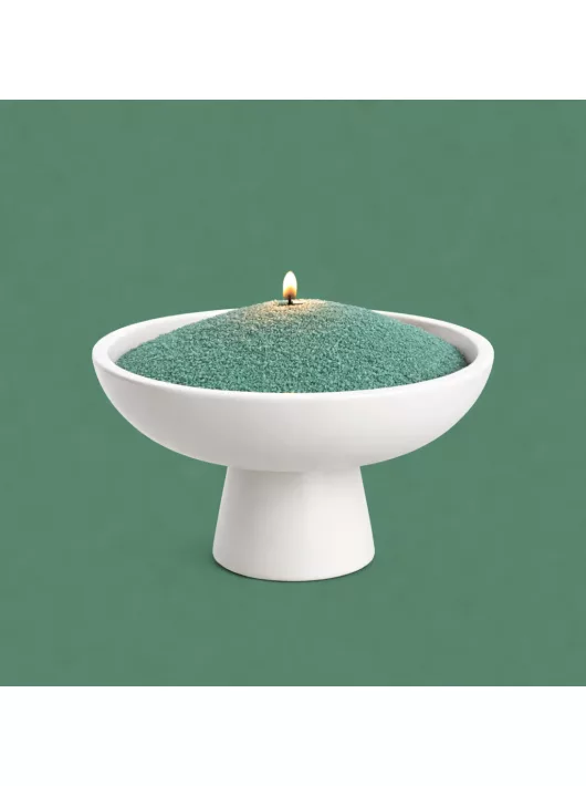 IDYLL gyertyahomok 500g smaragd