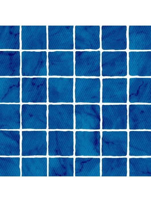 ELBTAL szöveterősített fólia Supra 1,5mm 1,65m azúr mozaik .-/m2