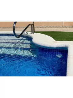   ELBTAL szöveterősített fólia Supra 1,5mm 1,65m azúr mozaik .-/m2