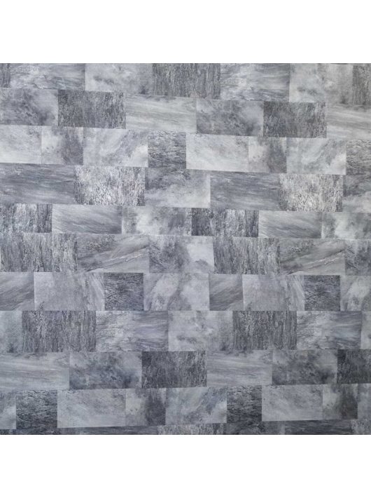 Haogenplast Stonetile Grey 3D szöveterősített fólia 1,7mm 1,65m