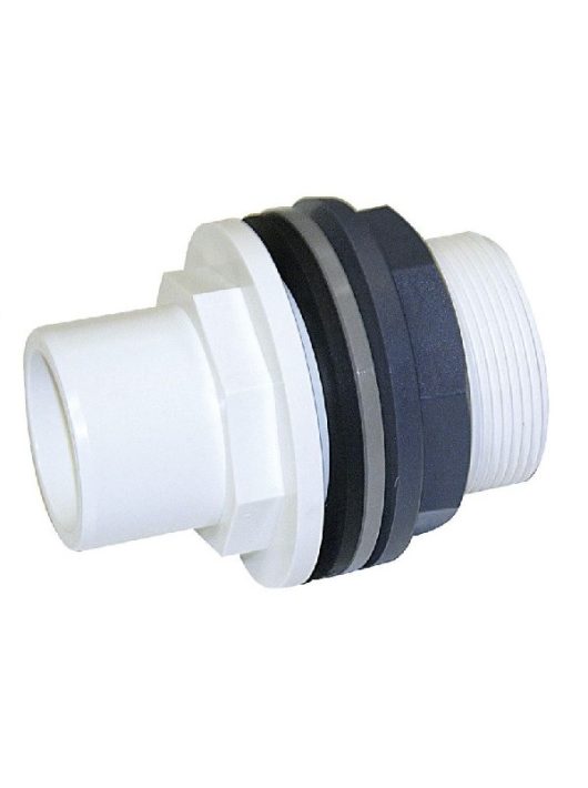 PVC Tartály csatlakozó univerzális D50x2”