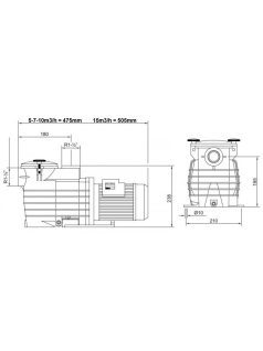 Kripsol Ondina 15m3/h szivattyú OK100M