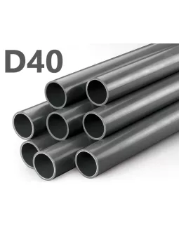 PVC csövek fittingek D40mm