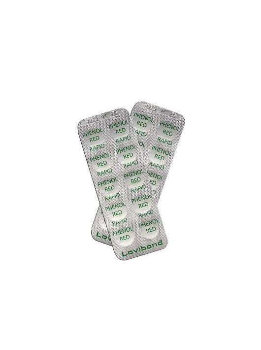 Pótreagens Indikátor tabletta pH PHENOL RED RAPID 5117 10db/levél